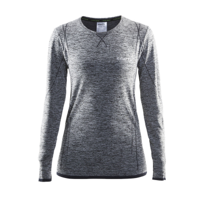 Craft Active Comfort Roundneck Longsleeve Black Dam Underställströja - Utförsäljning