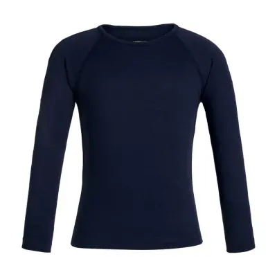 Icebreaker 200 Oasis LS Crew Top Kids Midnight Navy