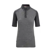 Icebreaker Hike SS Top Women Gritstone Heather/Monsoon