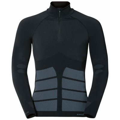 Odlo L/S Turtle Neck 1/2 Zip Evolution Warm Underställströja Herr - Utgående