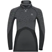 Odlo W's Bl Top With Facemask L /S Blackcomb