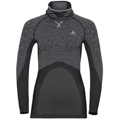 Odlo W's Bl Top With Facemask L /S Blackcomb
