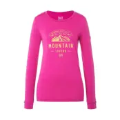Super.natural Mountain Love LS Shirt Women