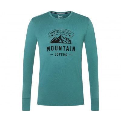 Super.natural Mountain Lovers LS Shirt Men