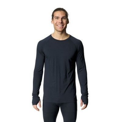 Houdini Desoli Light Crew Sweater Men Blue Illusion
