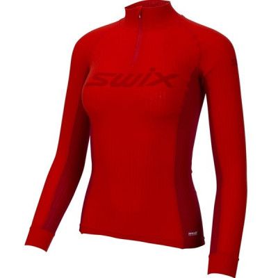 Swix Racex Bodyw Halfzip W Fiery Red