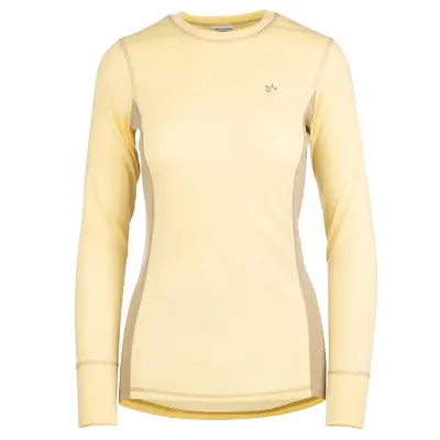 Twentyfour Flåm Underställströja D Light Yellow