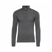 Woolpower 200 Zip Turtleneck Grey