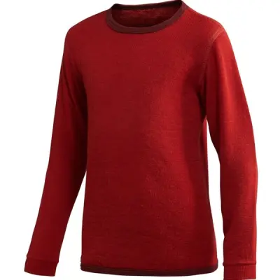 Woolpower Kids Crewneck 200 Autumn Red