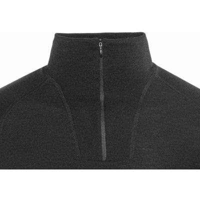 Woolpower Zip Turtleneck Lite Black