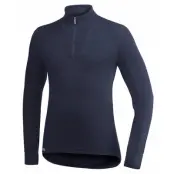 Woolpower Zip Turtleneck 200 Dark Navy