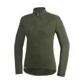 Woolpower Zip Turtleneck 200 Pine Green