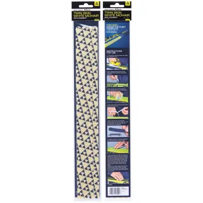 Fischer Twin Skin Mohair White Reservdelar, 37 CM