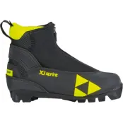 Fischer XJ Sprint Junior Längdpjäxor Black/Yellow, EU 26