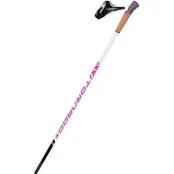 KV+ Tornado Plus Junior Pink QCD Längdskidstavar, 135 CM