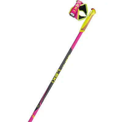 Leki HRC Junior Pink Längdskidstavar, 130 CM