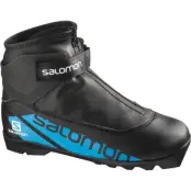 Salomon R/Combi Nocturne Prolink Junior Längdpjäxor Black, UK 1,5