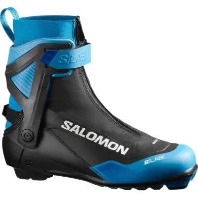 Salomon S/LAB Skiathlon CS Junior Prolink Längdpjäxor Black/Process Blue, UK 6,5