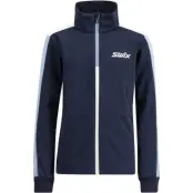 Swix Cross Jacket Jr Dark Navy/ Dusty Blue