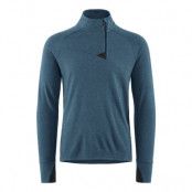 Klättermusen Huge 1/2 Zip Sweater M's Monkshood Blue