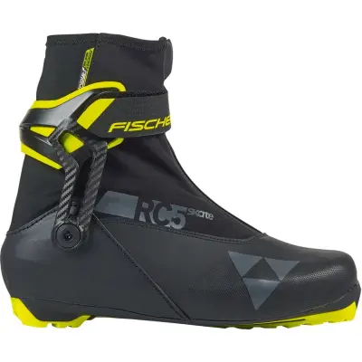 Fischer RC5 Skate -23 Längdpjäxor Black/Yellow, EU 46