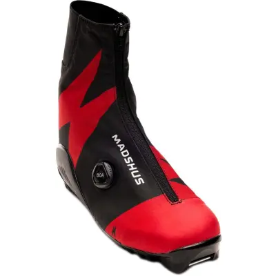 Madshus Pulse Classic BOA Längdpjäxor Red/Black, EU 35