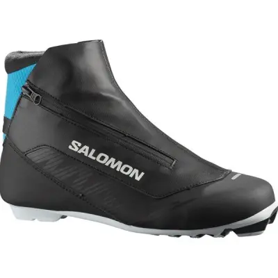 Salomon RC8 Classic Prolink Längdpjäxor Black/Process Blue, UK 11,5
