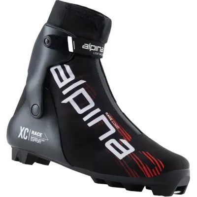 Alpina Race Combi Längdpjäxor Black/Red, EU 42