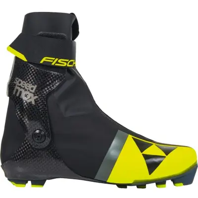 Fischer Speedmax Skate Längdpjäxor Black/Yellow, EU 45
