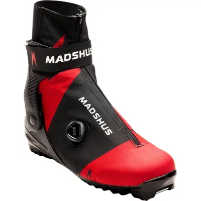 Madshus Pulse Skate BOA Längdpjäxor Red/Black, EU 47
