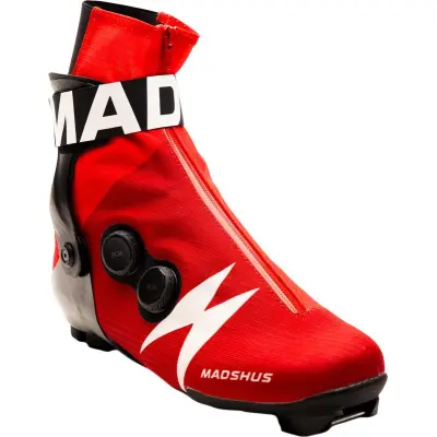 Madshus Redline Skate BOA Längdpjäxor Red/Black, EU 42