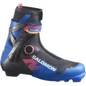 Salomon S/LAB Equipe Skate BOA Svart UK 9,5 | Längdpjäxor