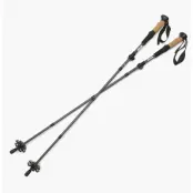 Trekking poles aluminum Z-fold grey