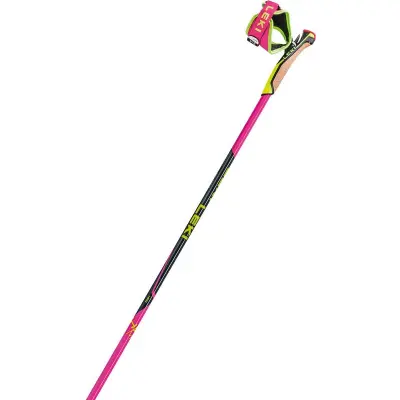 Leki HRC Max Pink Rålängd Längdskidstavar, 140 CM