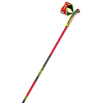 Leki PRC 750 Red Längdskidstavar, 165 CM