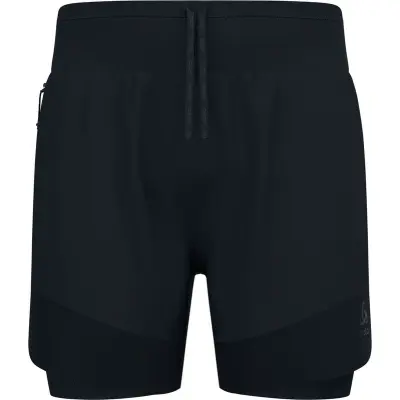 Odlo X-Alp Trail 6-Inch 2-In-1 Short M Löparshorts Black, S