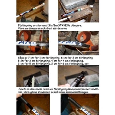 Staffanstaven Förlängningskit 10 Cm - Triac Stavar