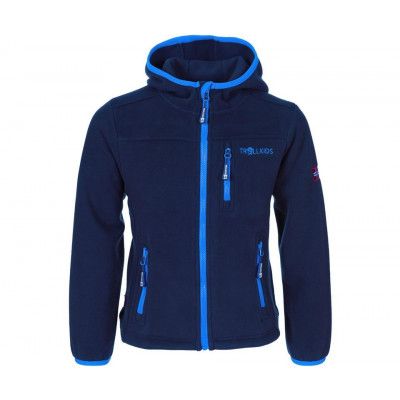 TROLLKIDS Stavanger Jacket Kids Navy/Light Blue