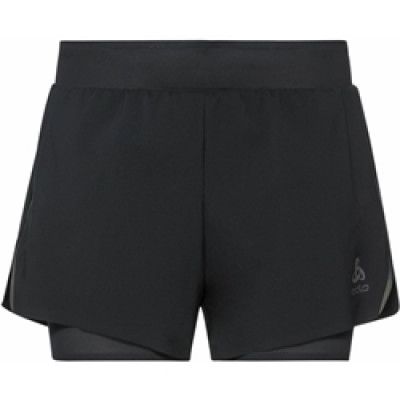 Odlo 2-In-1 Shorts Zeroweight 3 Inch Blackpack Women