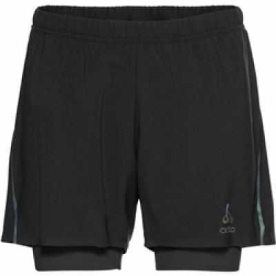 Odlo 2-In-1 Shorts Zeroweight 5 Inch Blackpack Men