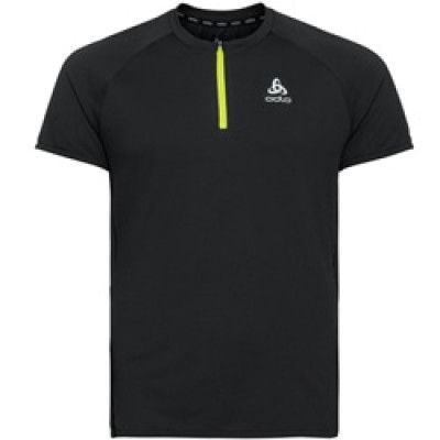 Odlo T-Shirt Crew Neck S/S 1/2 Zip Axalp Trai