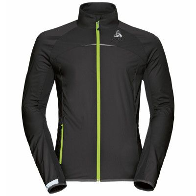 Odlo Jacket ZEROWEIGHT Logic Herr Black/Safety Ylleow - Utförsäljning