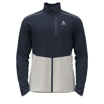 Odlo Langnes Jacket Men Dark Sapphire/White