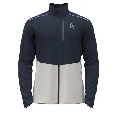 Odlo Langnes Jacket Men Dark Sapphire/White