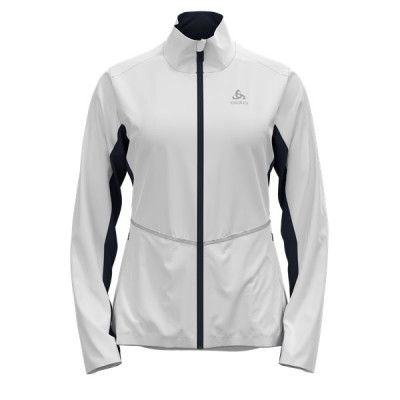 Odlo Markenes Jacket Women White / Dark Sapphire