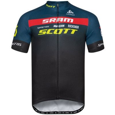 Odlo Stand-Up Collar S/SFull Zip Scott Sram