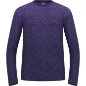 Odlo T-Shirt L/S Essential Seamless M Långärmad T-shirt Eclipse Melange, M