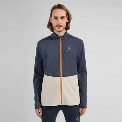 Odlo W Jacket MARKENES Silver Cloud/India Ink