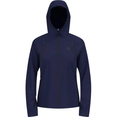 Odlo X-Alp Waterproof Pro Jacket W Dam Blå S | Löparjacka