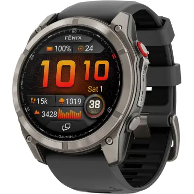 Garmin Fenix 8 Pro Amoled 51 mm  Mörkgrå | Pulsklocka
